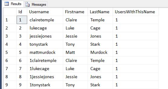 Group By ResultSet